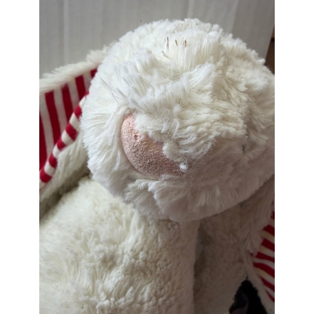 Jellycat Candy Stripe Bashful Bunny - Medium - Retired - 2016 - Picture 2 of 6